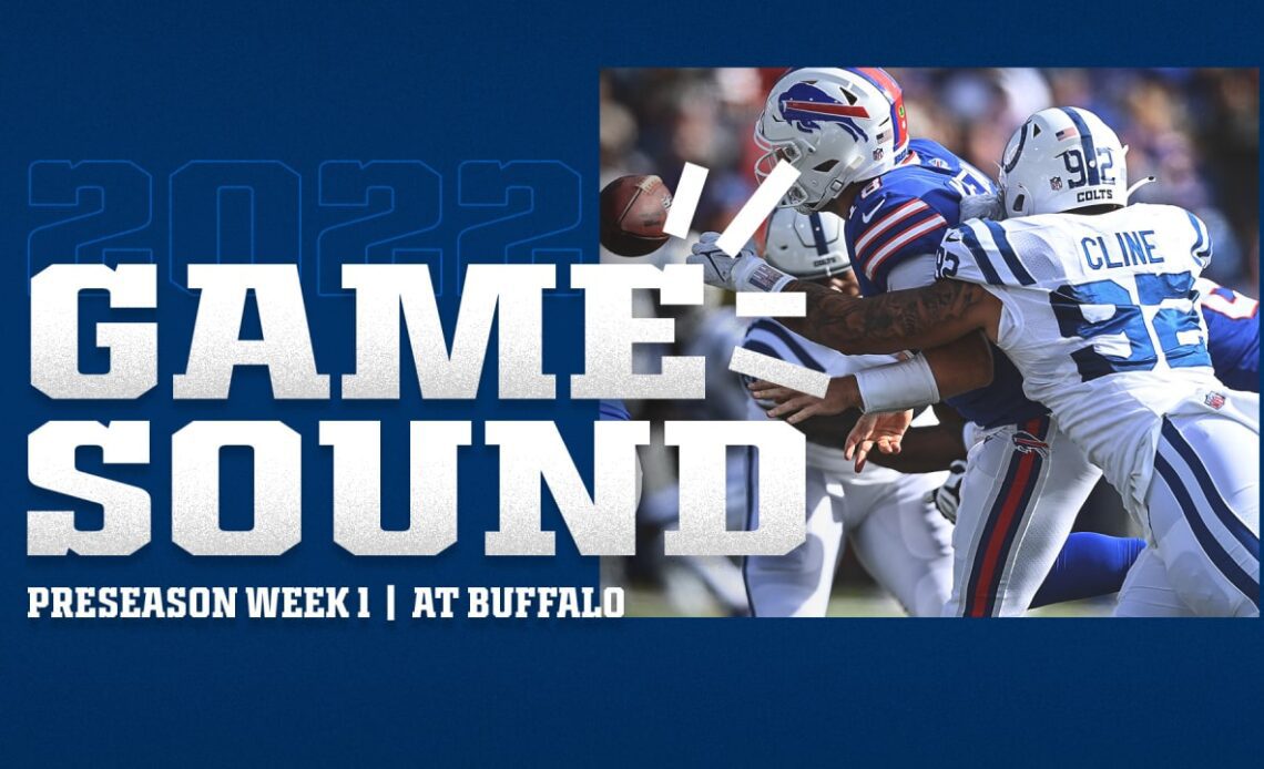 Game Sound: Colts at Bills
