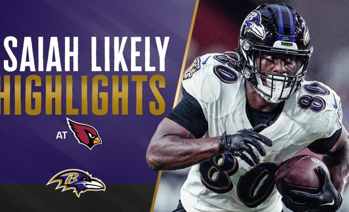Highlights: Isaiah Likely's Monster Preseason First Half | Baltimore Ravens