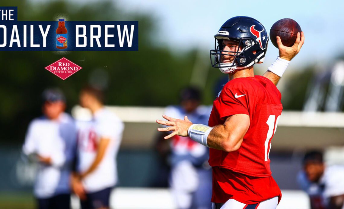 Houston Texans Quarterback Davis Mills put in extra work this offseason to prepare for his role in Year 2.