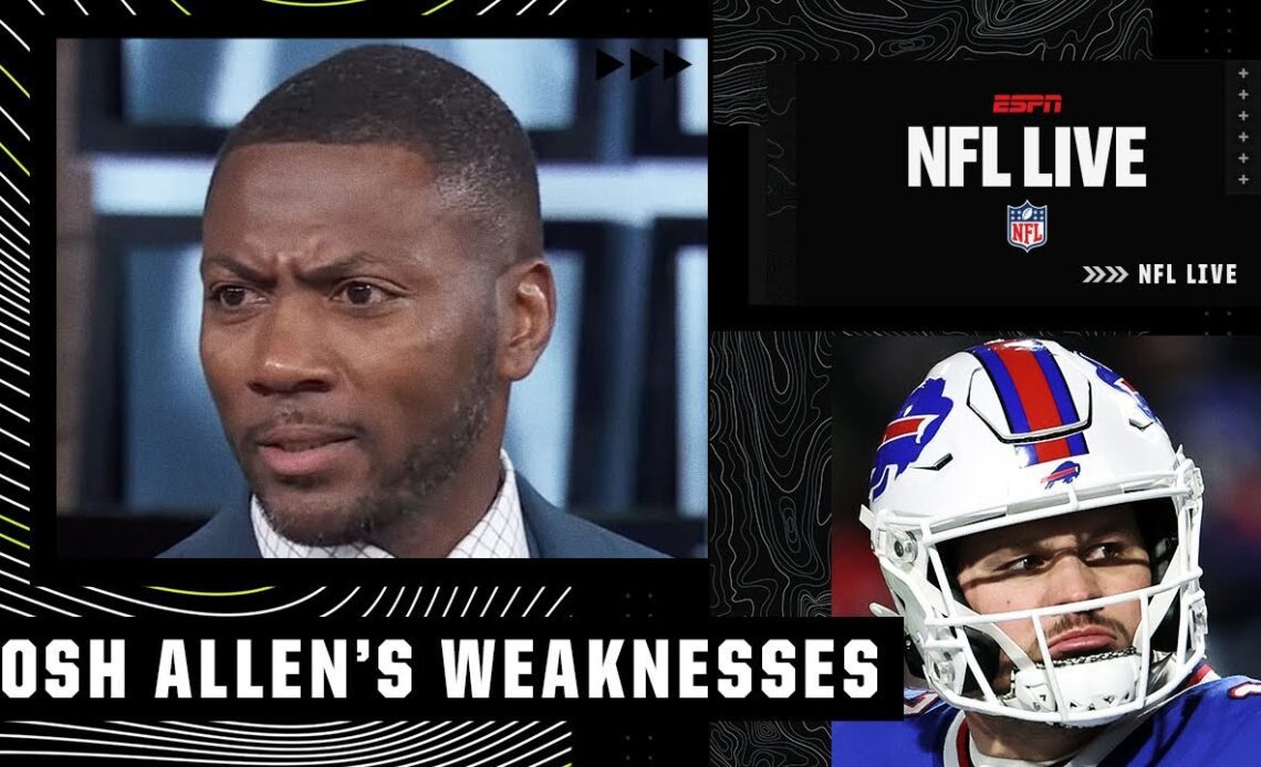 If you want STOP Josh Allen, take away his RUNNING LANES! - Ryan Clark | NFL Live