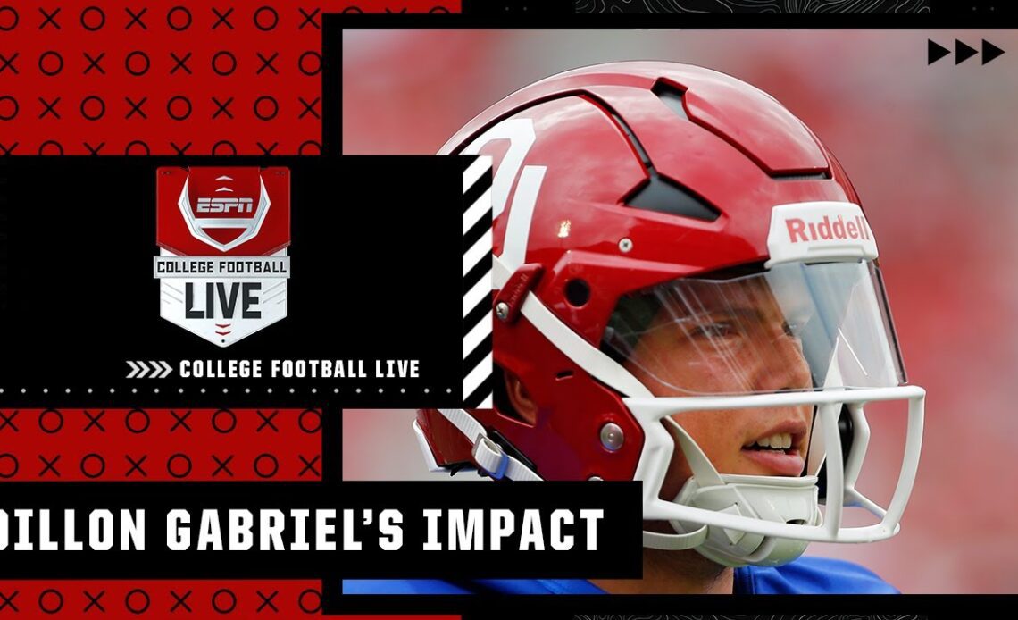 Is Dillon Gabriel the most impactful QB transfer in the Big 12? | College Football Live