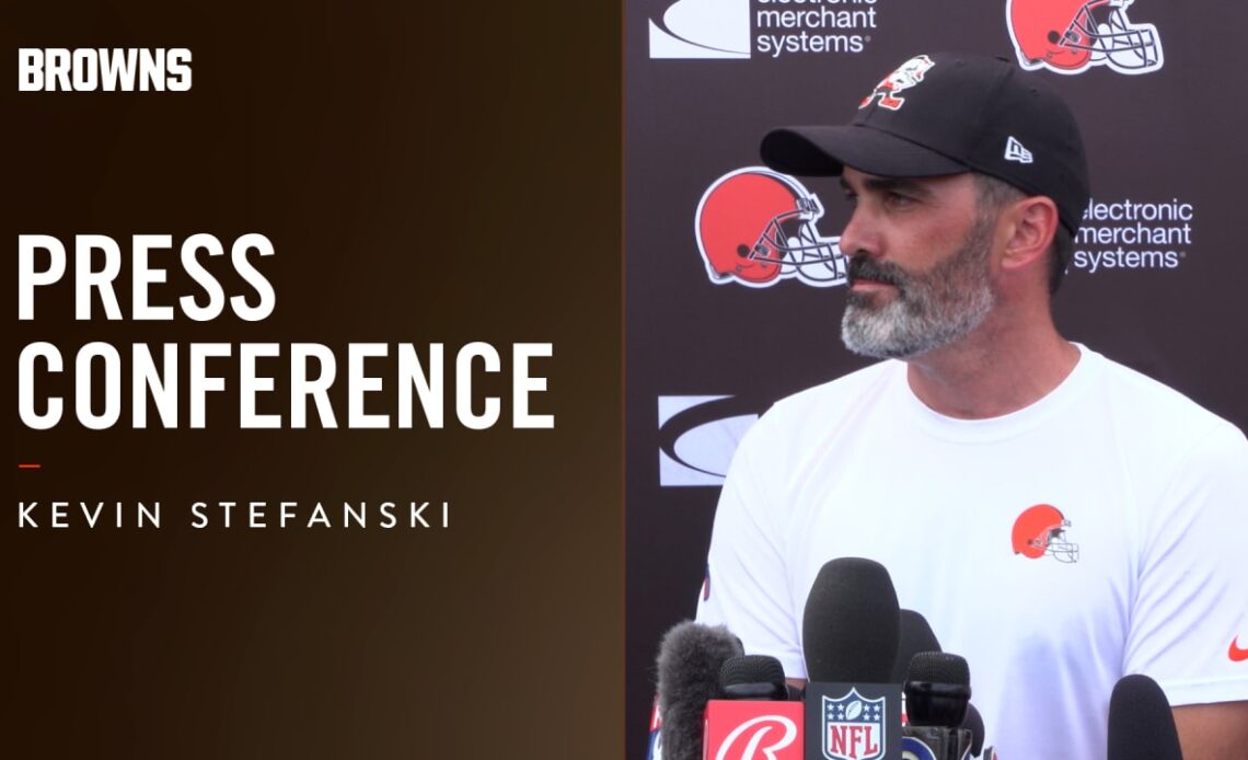 Kevin Stefanski: Post Practice August 1st, 2022 