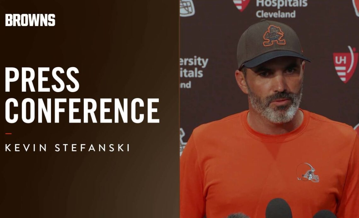 Kevin Stefanski postgame press conference vs. Jaguars