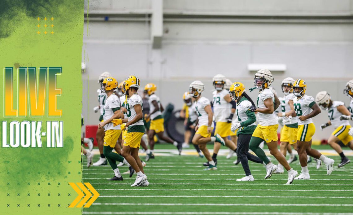 Live Look-In: Packers Training Camp, August 7