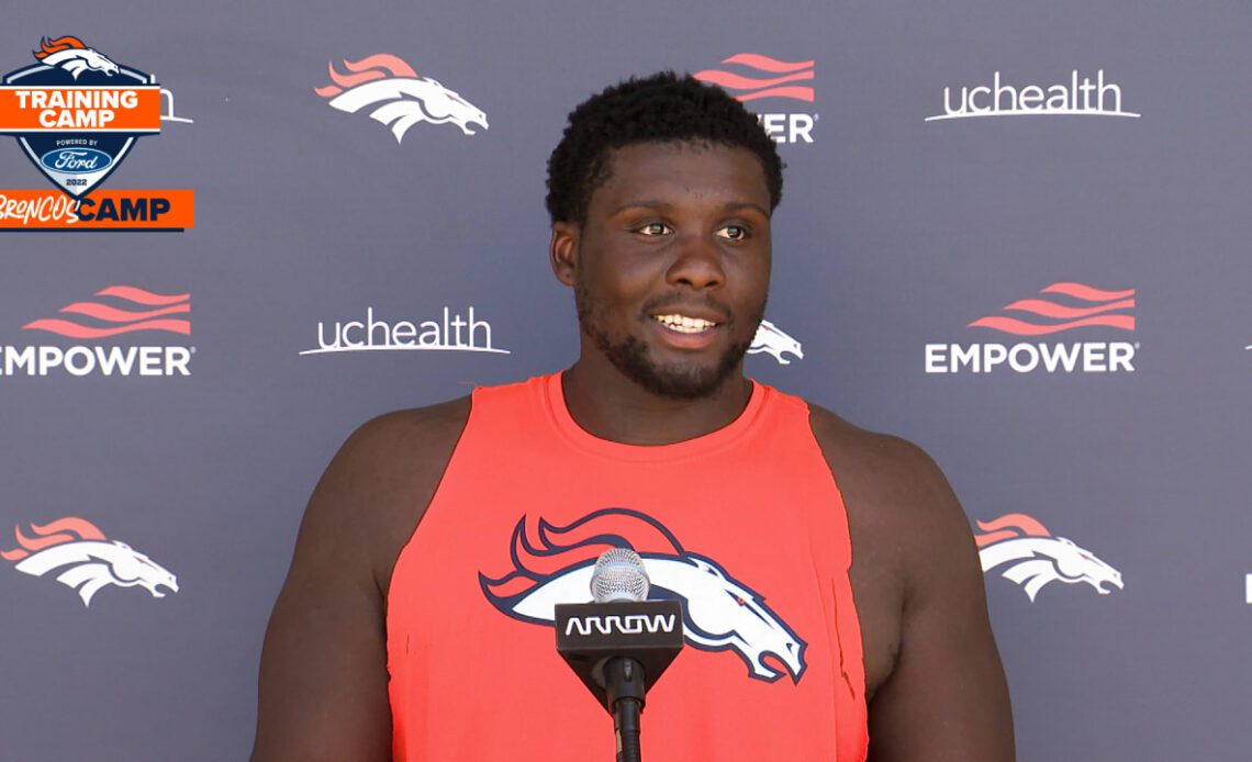 Lloyd Cushenberry III on playing most snaps with Russell Wilson: 'It's been good to just have that consistency'