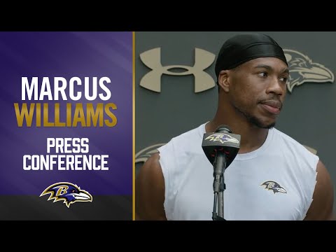Marcus Williams on How He's Doing Learning Scheme | Baltimore Ravens