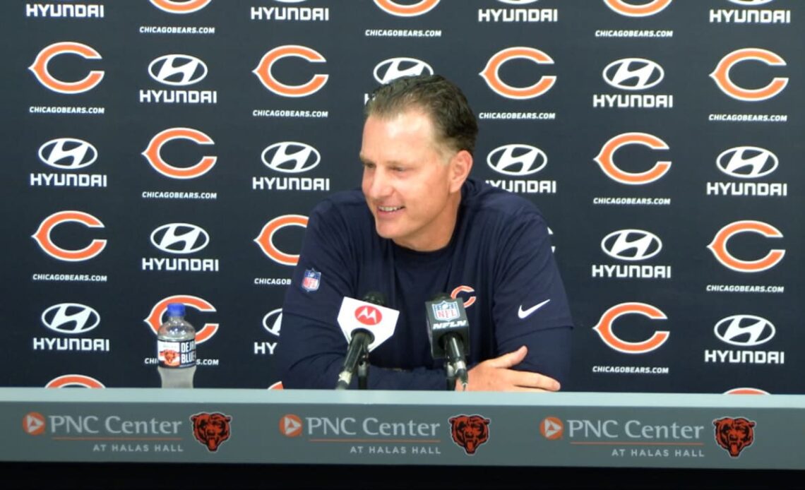 Matt Eberflus: 'You have to have mental and physical stamina' | Press Conference
