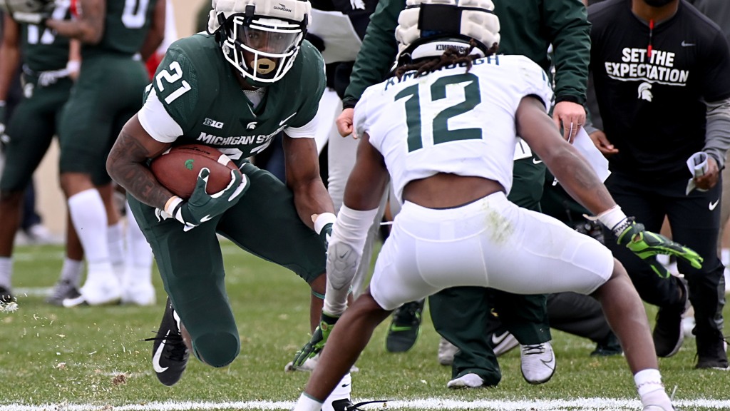 Michigan State football’s Davion Primm moving from RB to CB