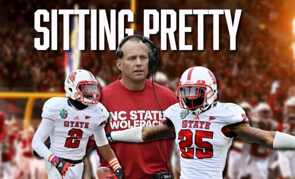 NC State Prefers to be the Underdog Going into the Season | ACC Football | Jonas Pope IV