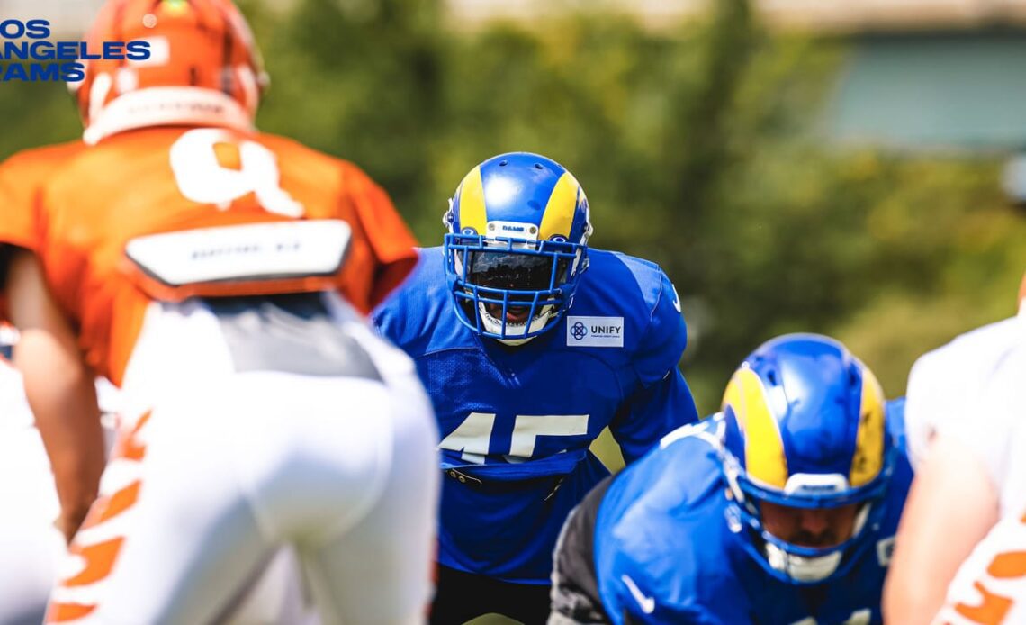 PRACTICE PHOTOS: Day 2 of Rams joint practice with Cincinnati Bengals