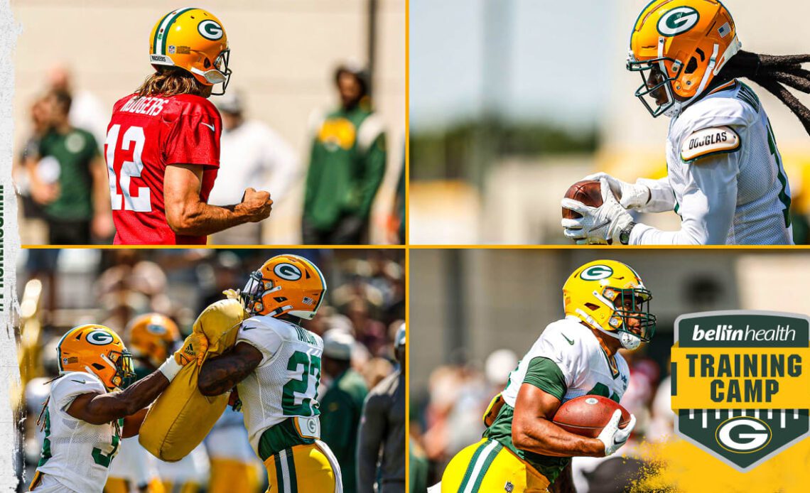 Packers practice in full pads on Tuesday | Training Camp 2022