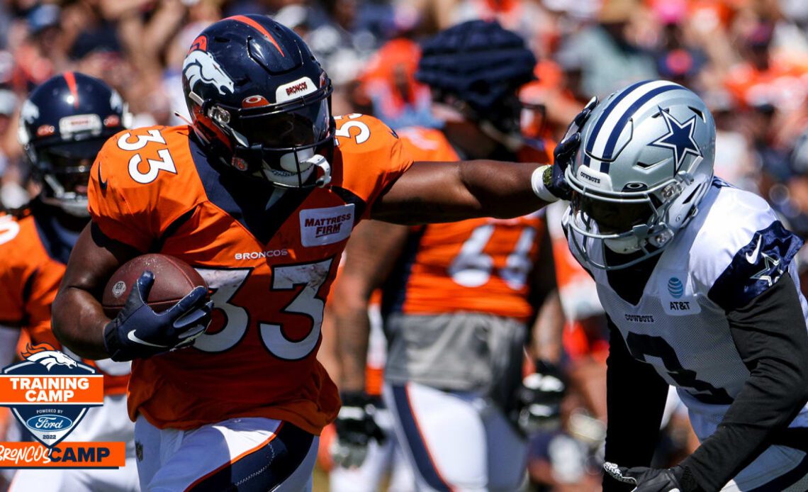 Photos: Our favorite pictures from the Broncos' joint practice with the Cowboys