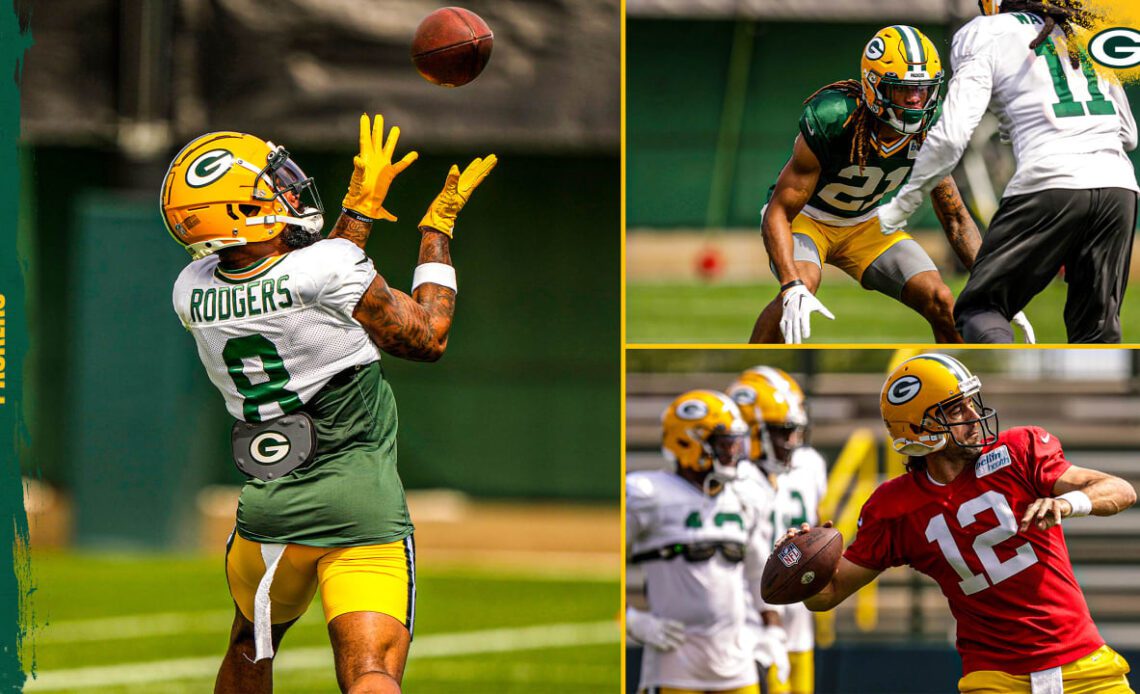 Photos: Packers return to Ray Nitschke Field for Monday practice