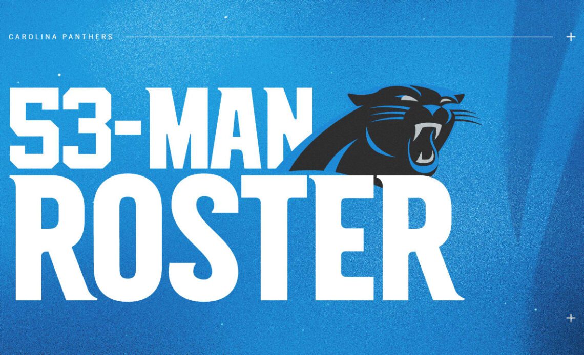 Photos of Panthers 2022 initial 53-man roster