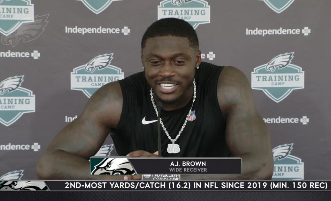 Press Conference: A.J. Brown | August 9, 2022