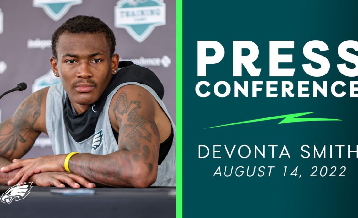 Press Conference: DeVonta Smith | August 14, 2022