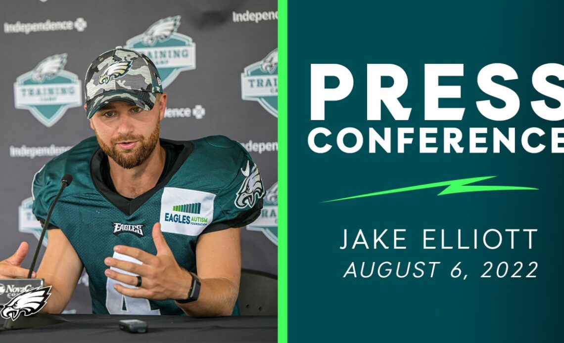 Press Conference: Jake Elliott | August 6, 2022