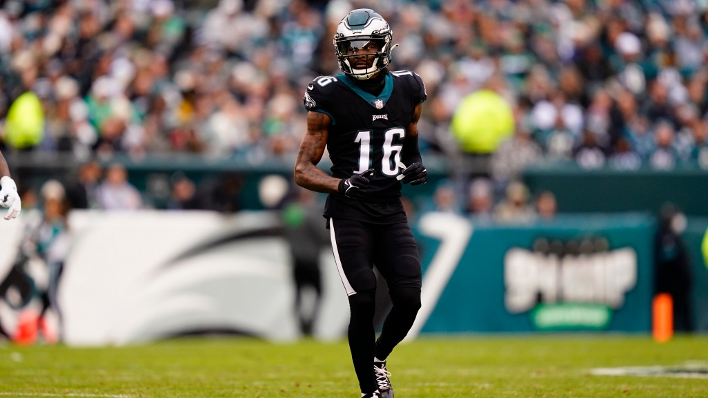Quez Watkins says he’s the fastest player in the NFL
