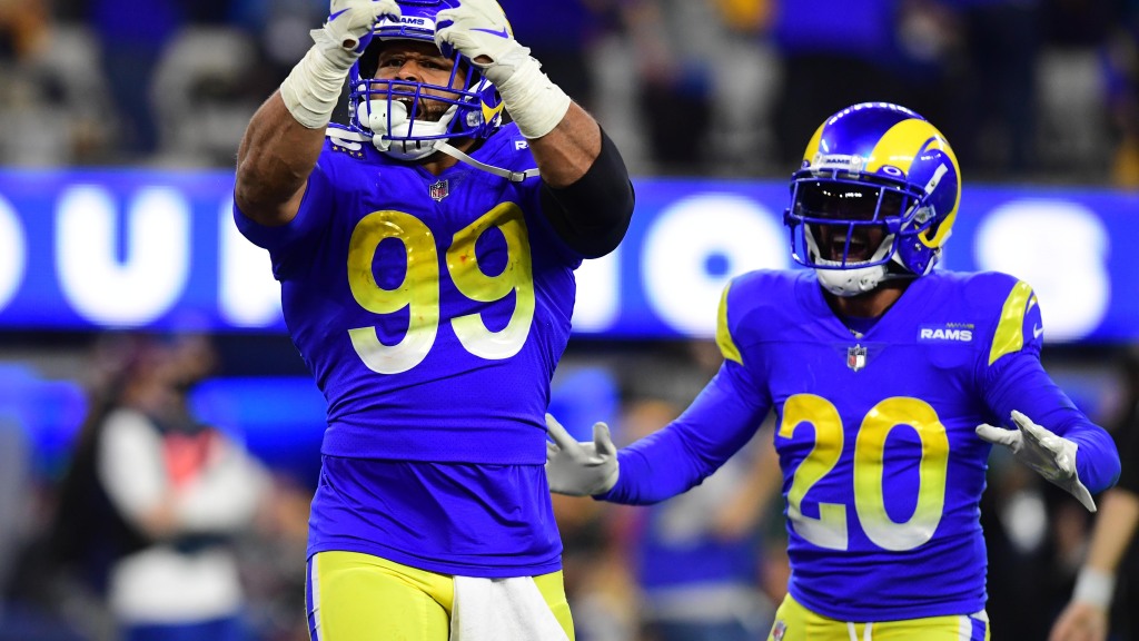 Rams’ Aaron Donald voted greatest defensive tackle in NFL history