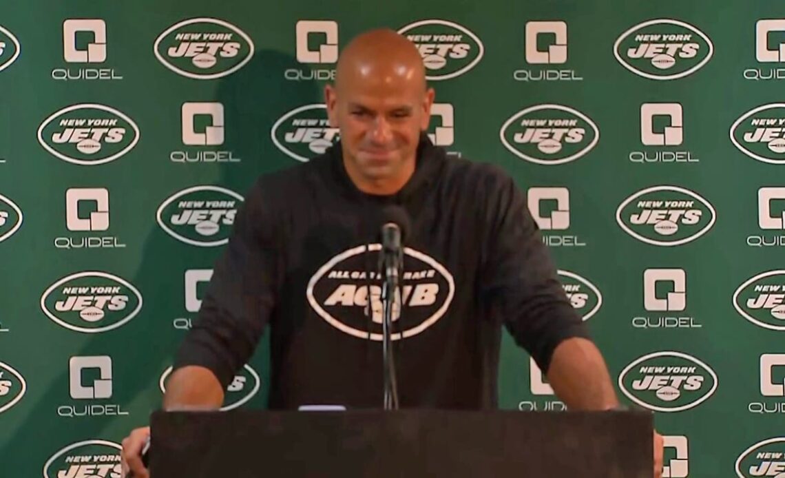 Robert Saleh Green & White Practice Press Conference (8/6)
