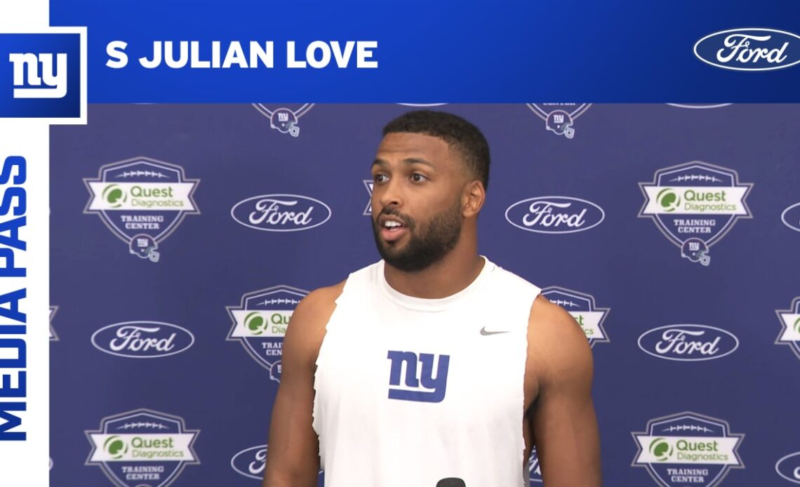 S Julian Love on taking game to next level