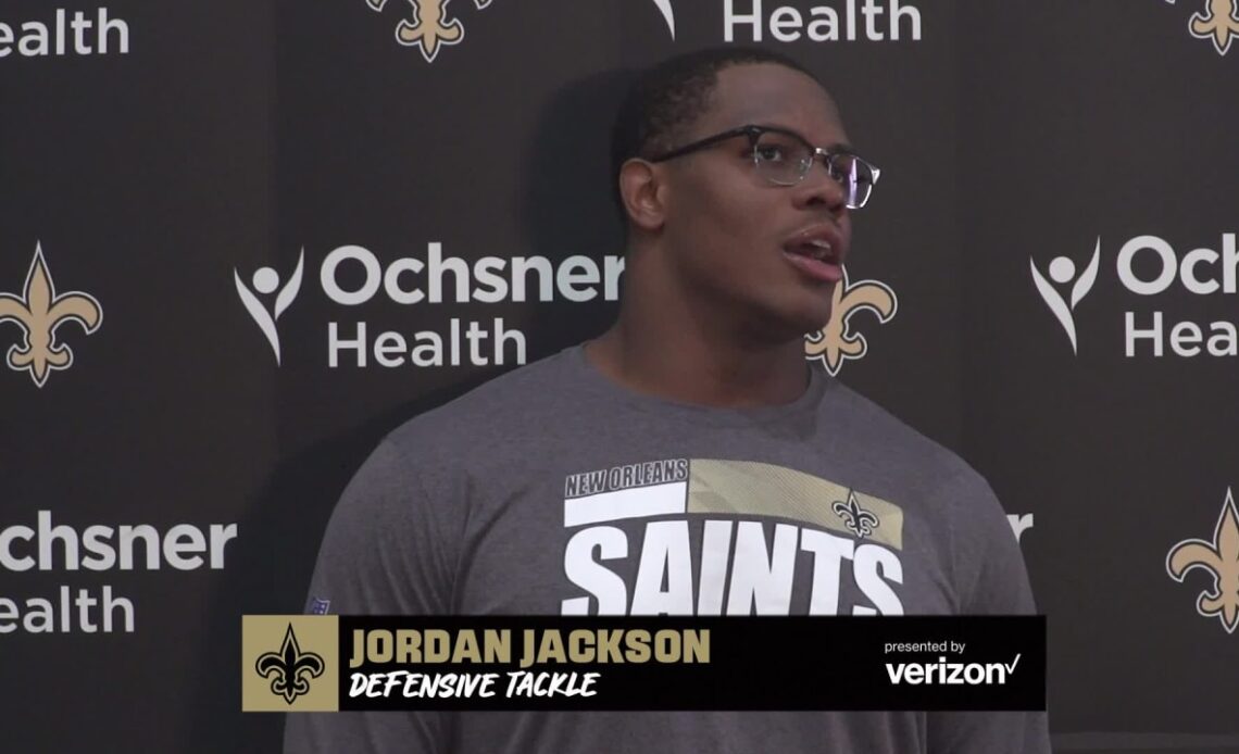 Saints Training Camp 2022 - Jordan Jackson Media Availability 8/3/22