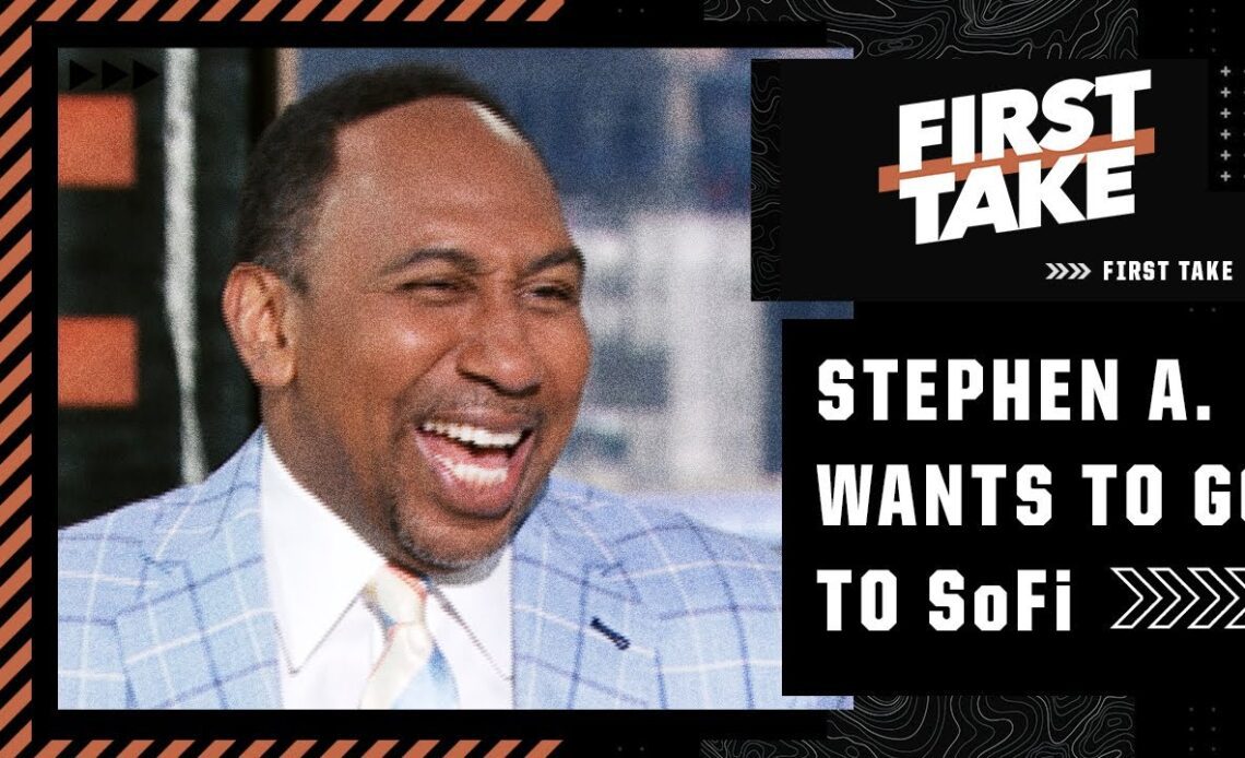 Stephen A. hopes the Chargers win the AFC West over the Chiefs so he can go to SoFi 🙄 | First Take