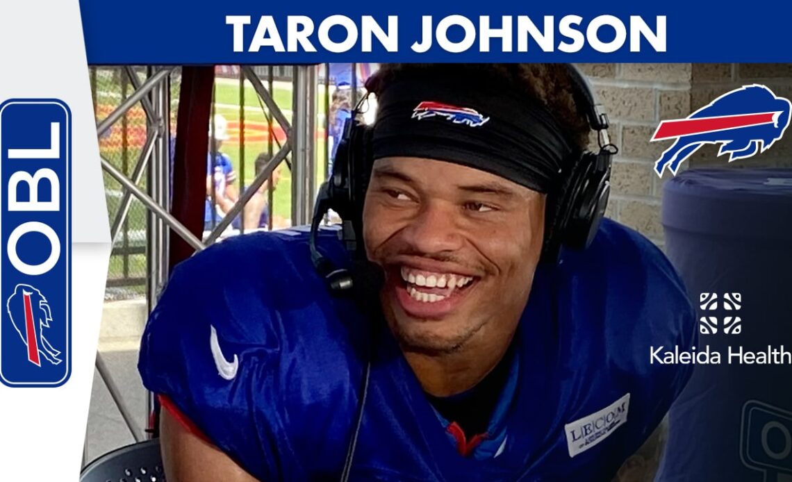 Taron Johnson: "I Want to be the Swiss Army Knife in this Defense"