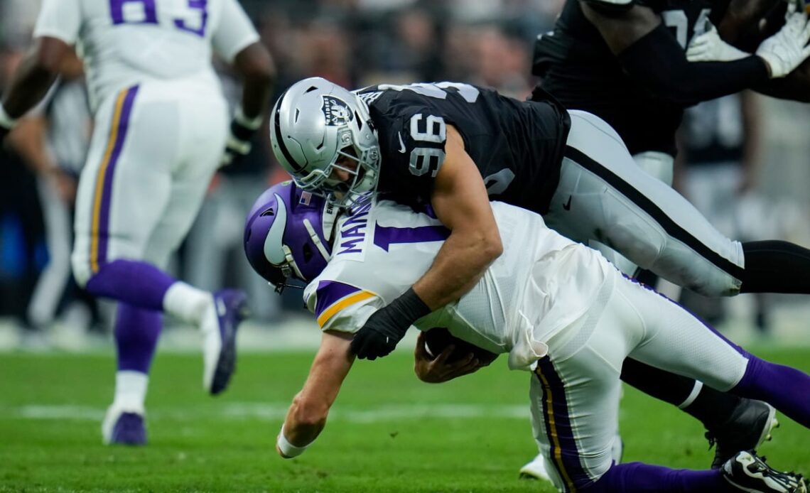 Tashawn Bower delivers monster sack to force 4th down