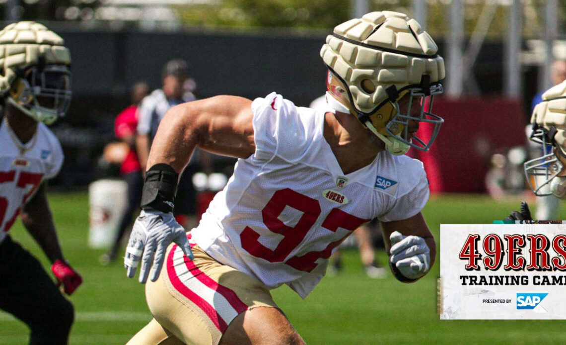 Tercer Día de Prácticas en el Training Camp 2022 de los 49ers