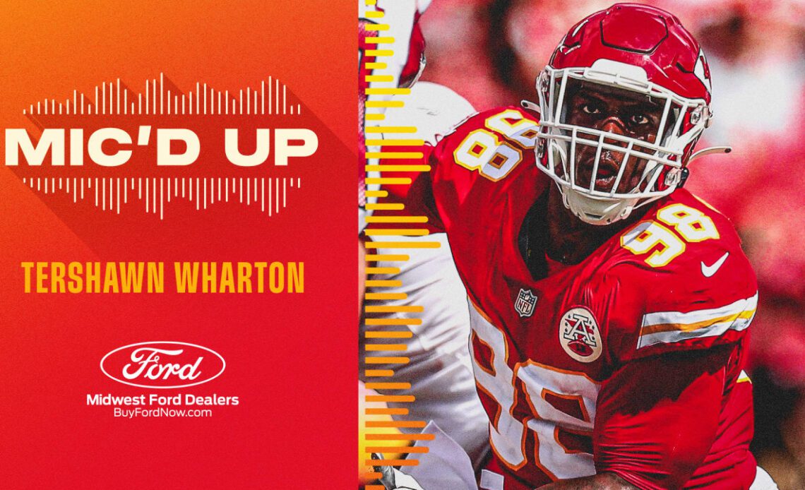 Tershawn Wharton Mic'd Up: "I think I'm gonna have the mostaccioli tonight." | Kansas City Chiefs