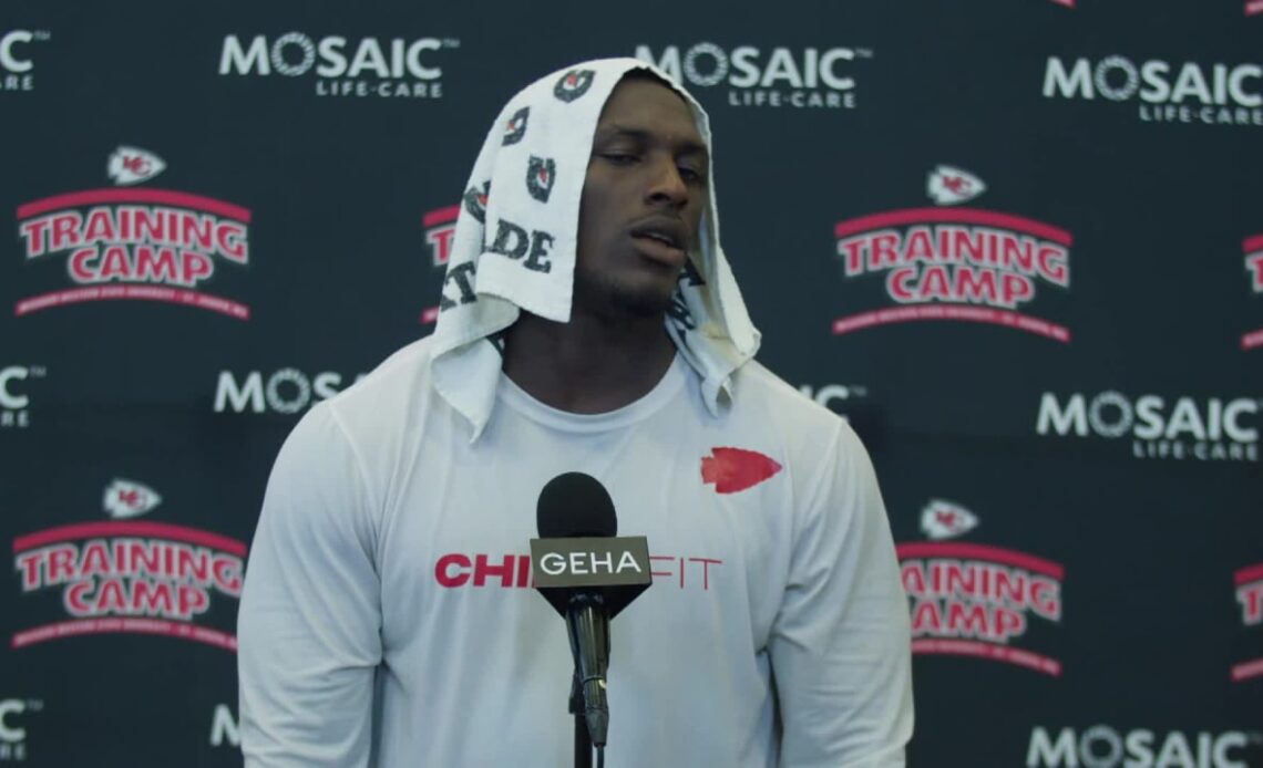 Tershawn Wharton: "I'm working to get better, and I feel like I can compete with top guys." | Press Conference 8/3