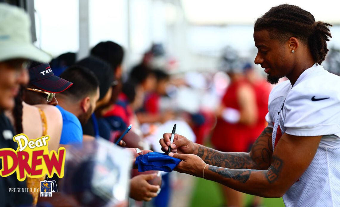 Texans Camp Questions: Dameon Pierce, Derek Stingley Jr. | Dear Drew