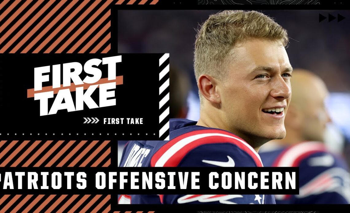 Time to be concerned with the New England Patriots offense? | First Take
