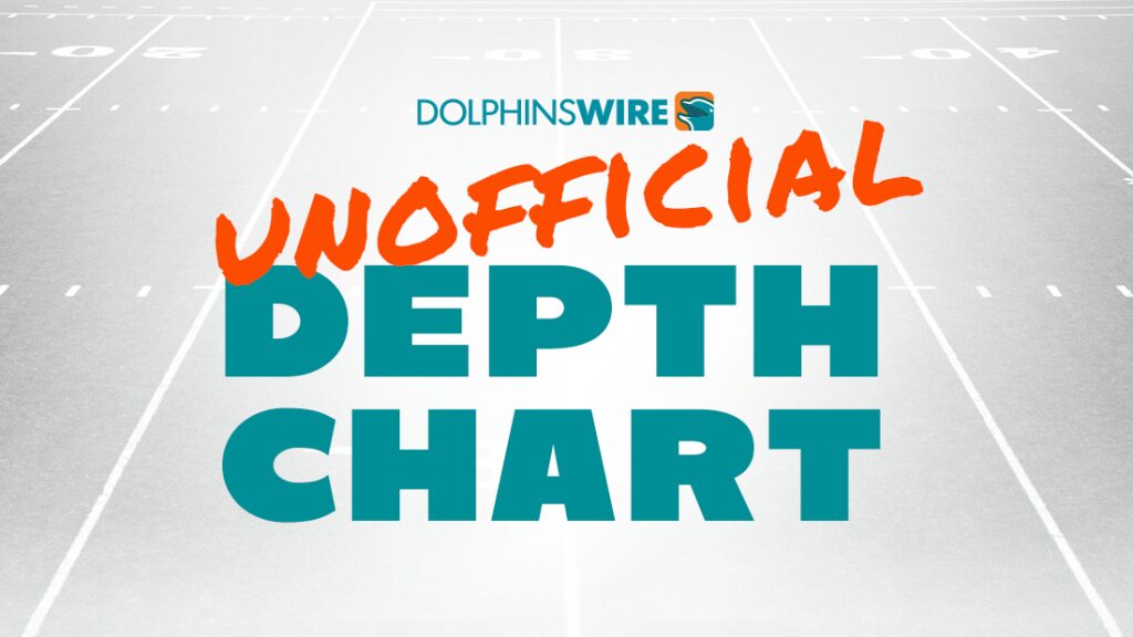 Unofficial Dolphins depth chart updated after first roster cuts