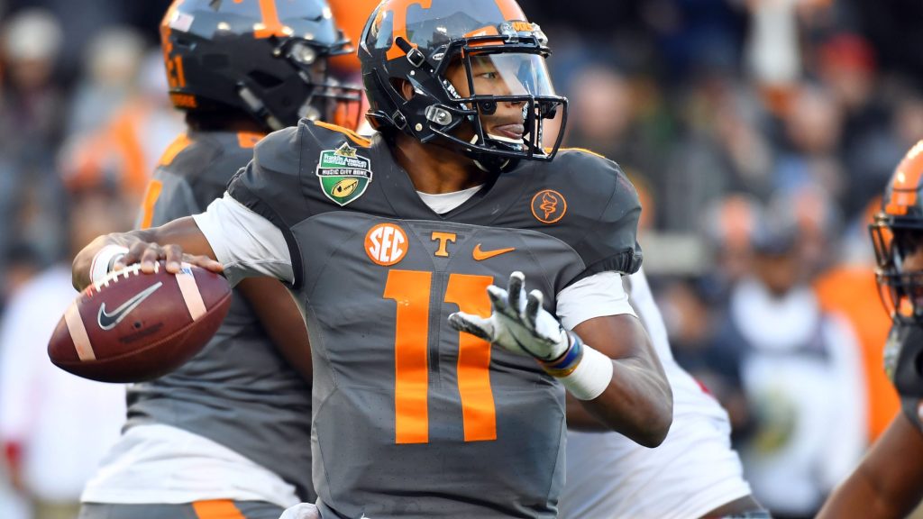 Vols’ Nike Smokey Grey football uniform through the years