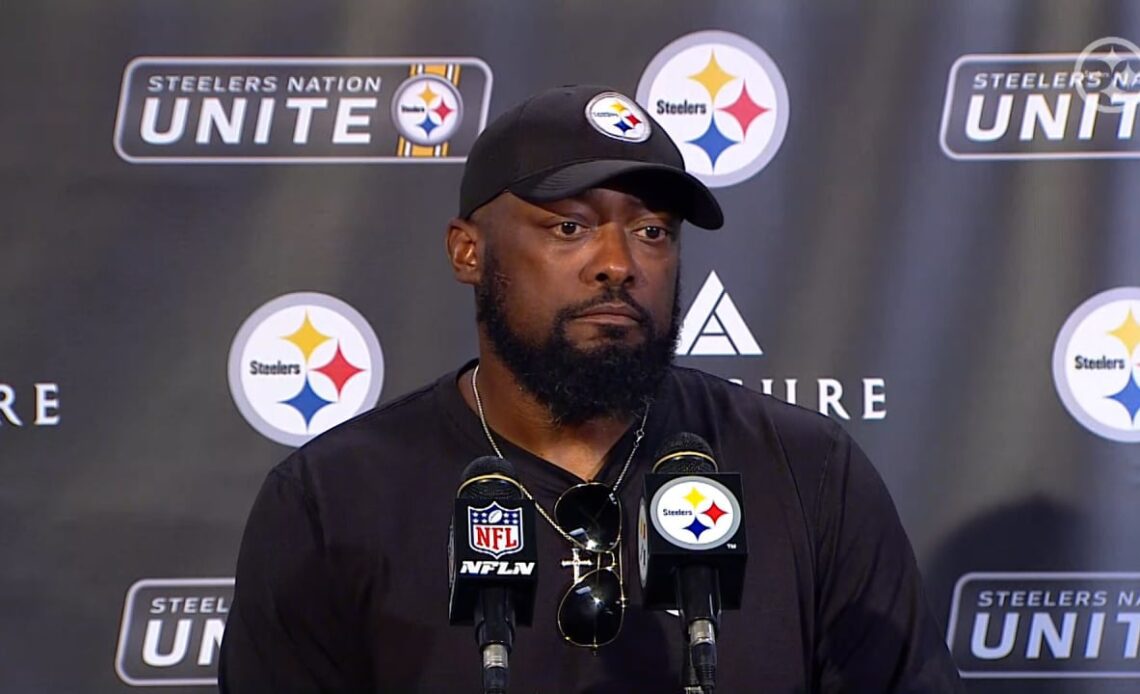 WATCH: Tomlin - 'We still have two more weeks of work'