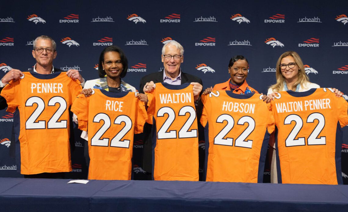 Walton-Penner Family Ownership Group introduced as next owners of the Broncos