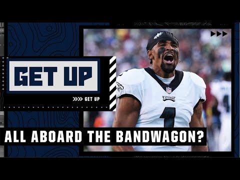 What’s it going to take to jump on the Jalen Hurts bandwagon?!  | Get Up