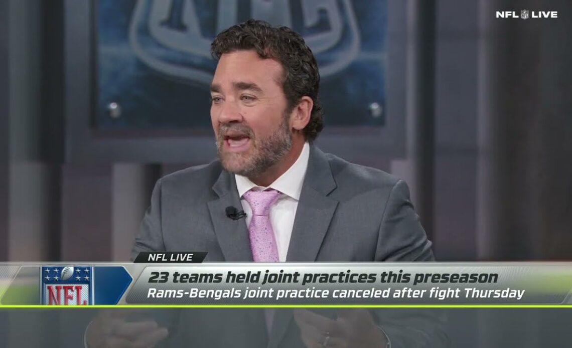 Why Jeff Saturday thinks joint practices are beneficial | NFL Live