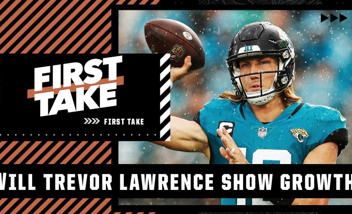 Will Trevor Lawrence show the most growth amongst 2nd-year QBs? | First Take