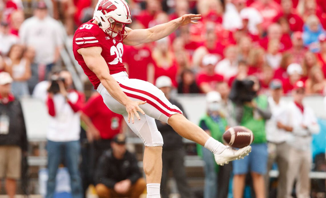 Wisconsin football’s complete Week 1 special teams depth chart - VCP