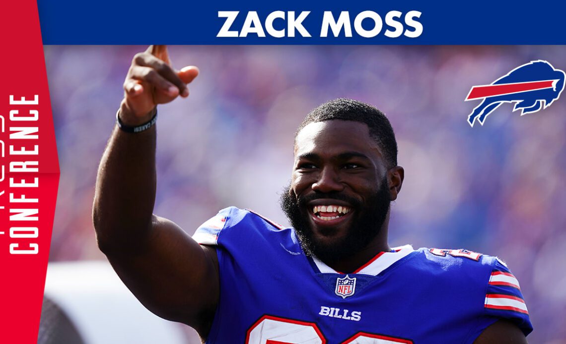 Zack Moss: "Getting Stronger and Faster"
