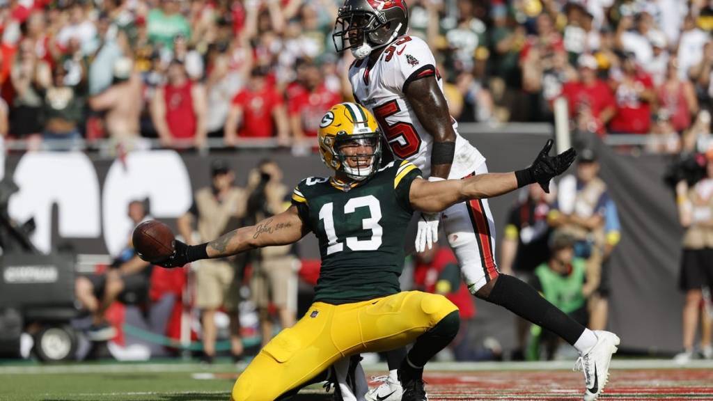 Allen Lazard player props odds, tips and betting trends for Week 4 | Packers vs. Patriots