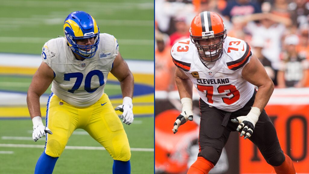 Andrew Whitworth shares one way Joe Noteboom is similar to Joe Thomas