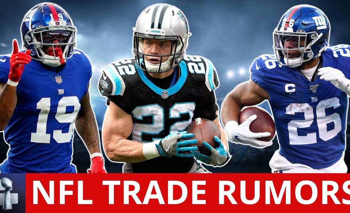 BIG NFL Trade Rumors On Saquon Barkley, Christian McCaffrey, Kenny Golladay And Denzel Mims