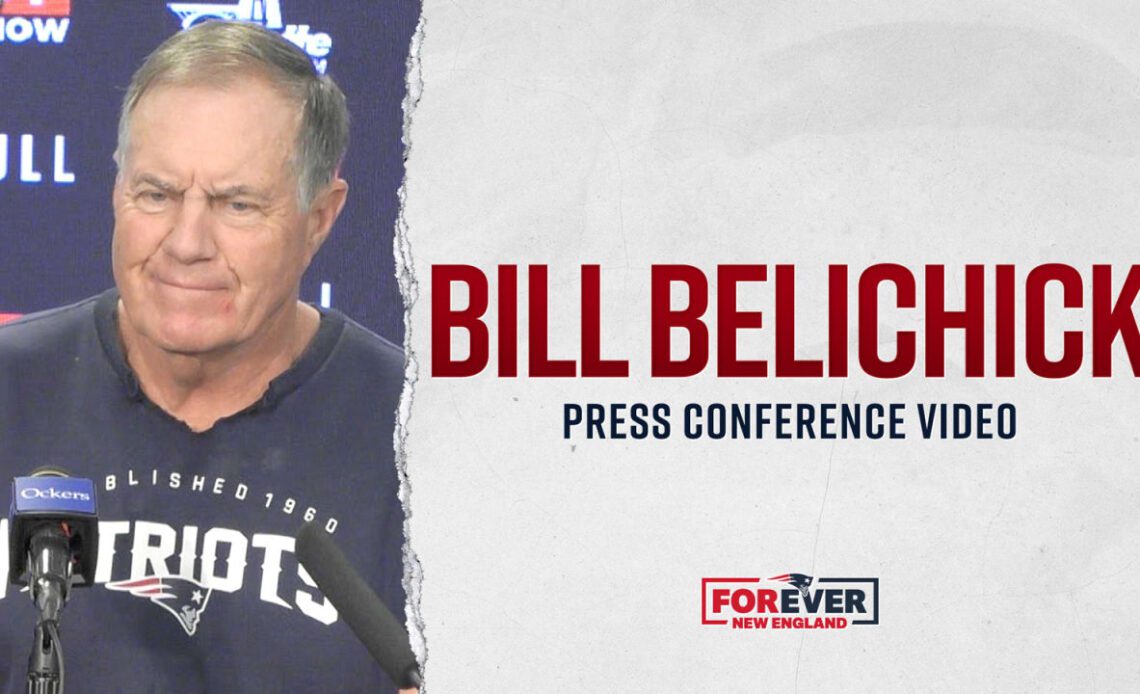 Bill Belichick 9/16: "Steelers have a brand of football, and they've been very consistent at it through the years"