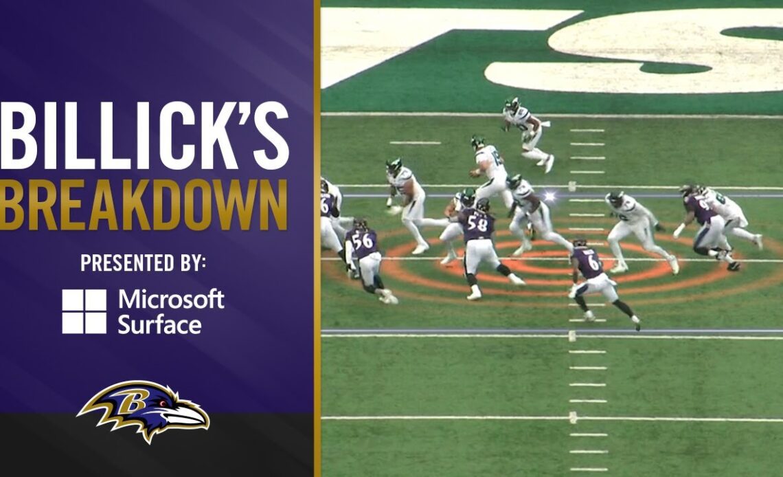 Billick's Breakdown: Ravens Front Seven Outstanding vs. Jets | Baltimore Ravens