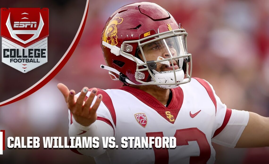 Caleb Williams was UNREAL vs. Stanford 🔥 341 YDS & 4 TDs | ESPN College Football