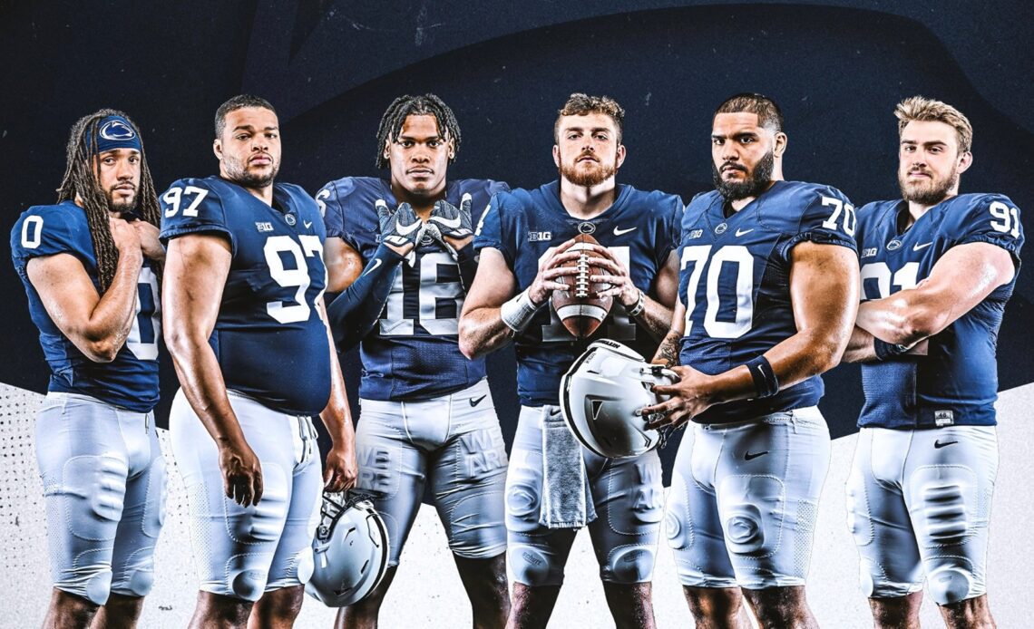 Captains Named for the 2022 Penn State Football Team